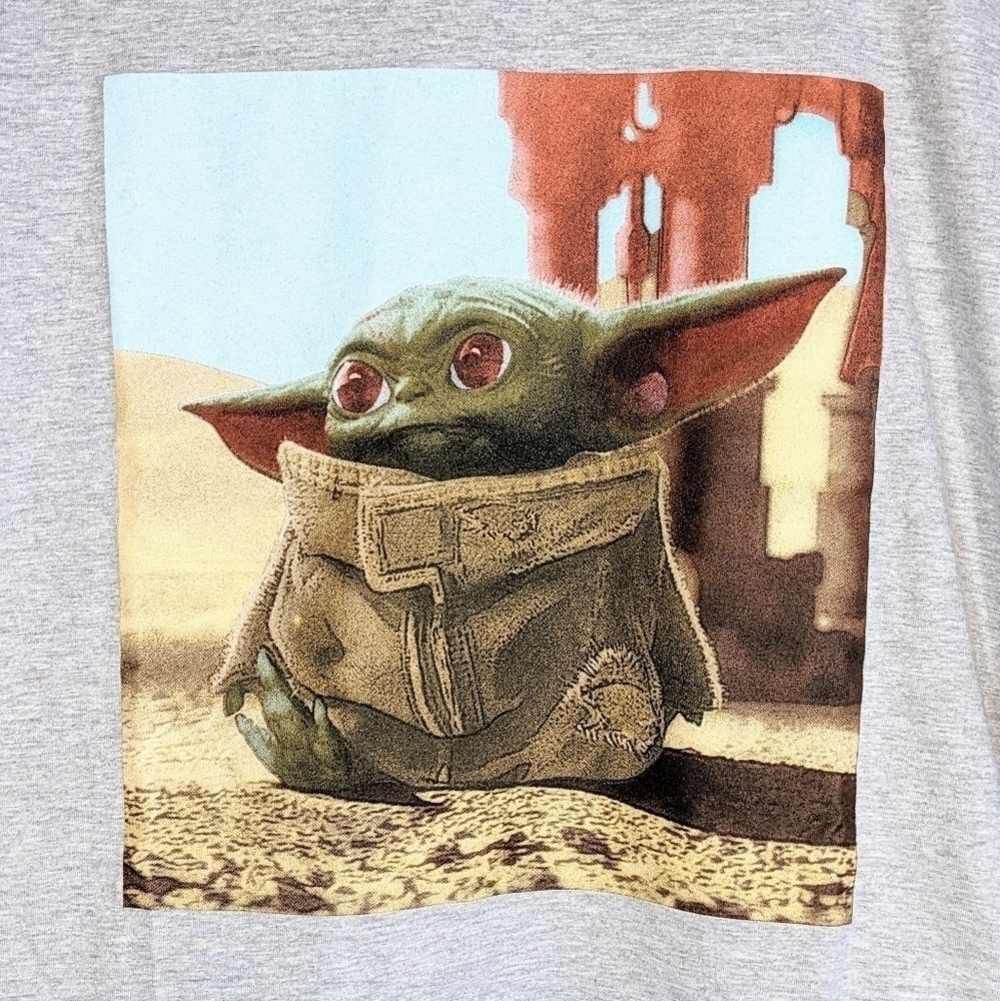 Baby Yoda Grey T-Shirt from Hot Topic - Picture 3 of 3